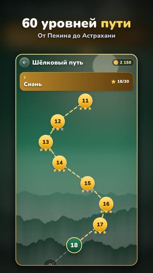60 уровней пути — От Пекина до Астрахани